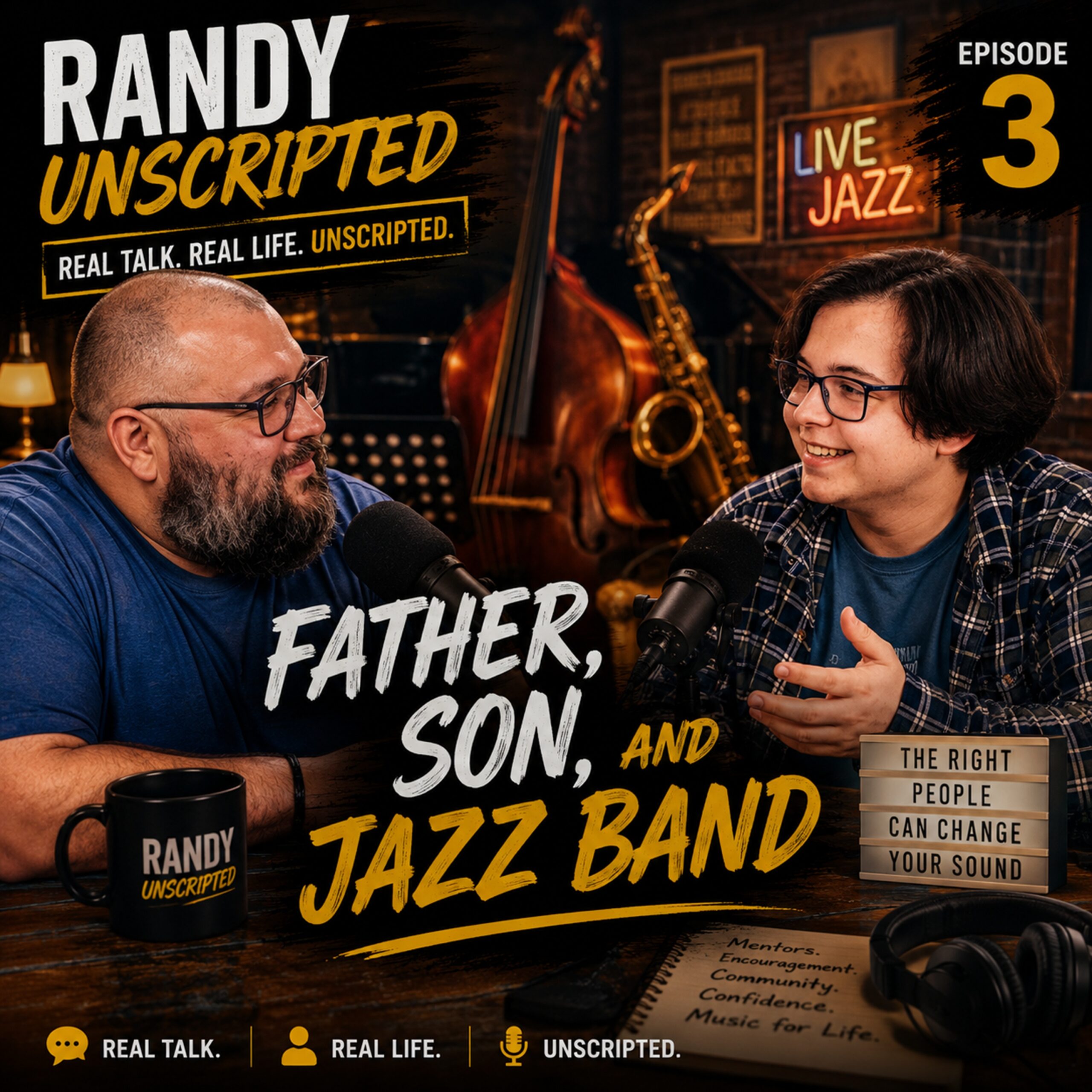 Father, Son, and Jazz Band – NaPodPoMo 2025 #2