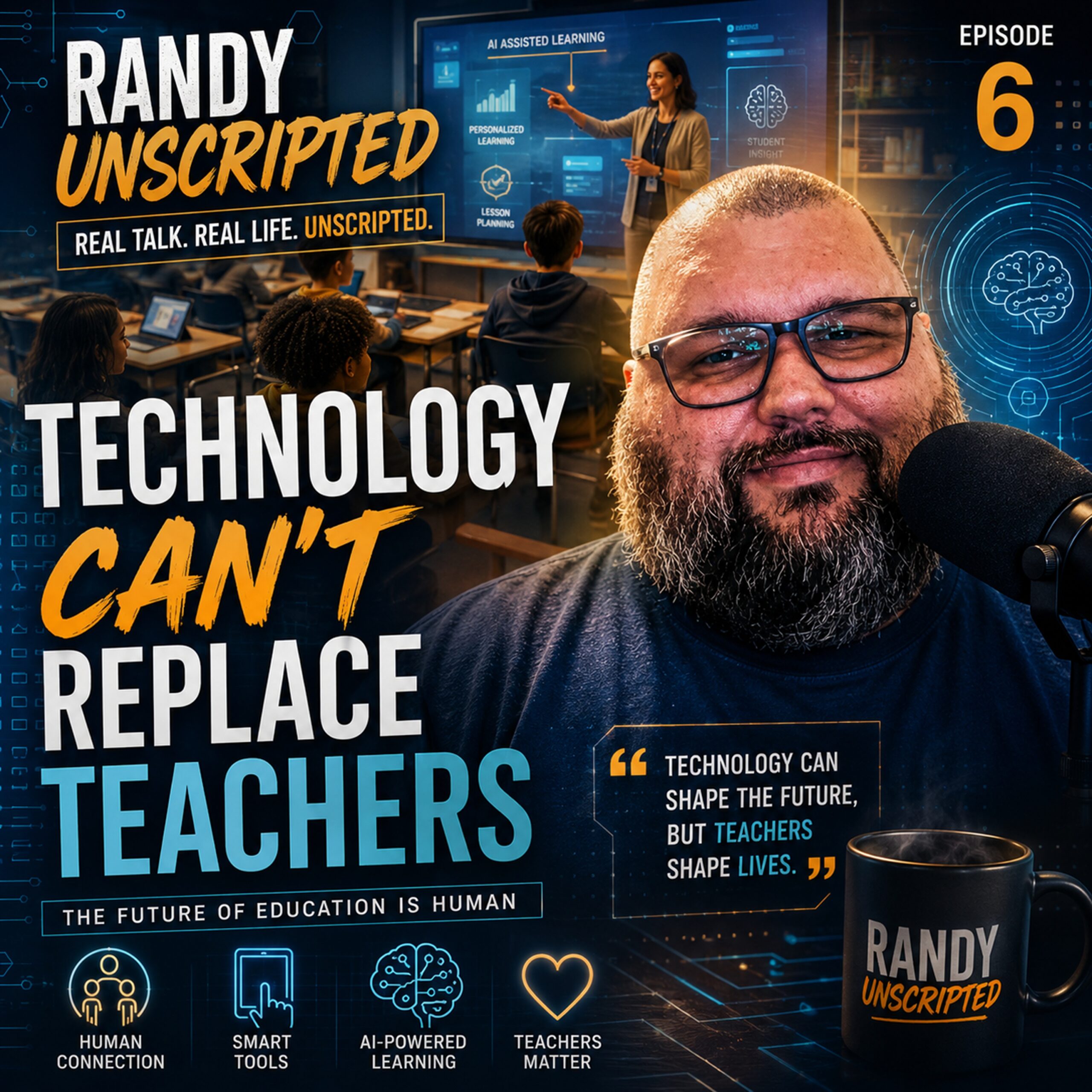 Technology Can’t Replace Teachers – NaPodPoMo 2025 #5