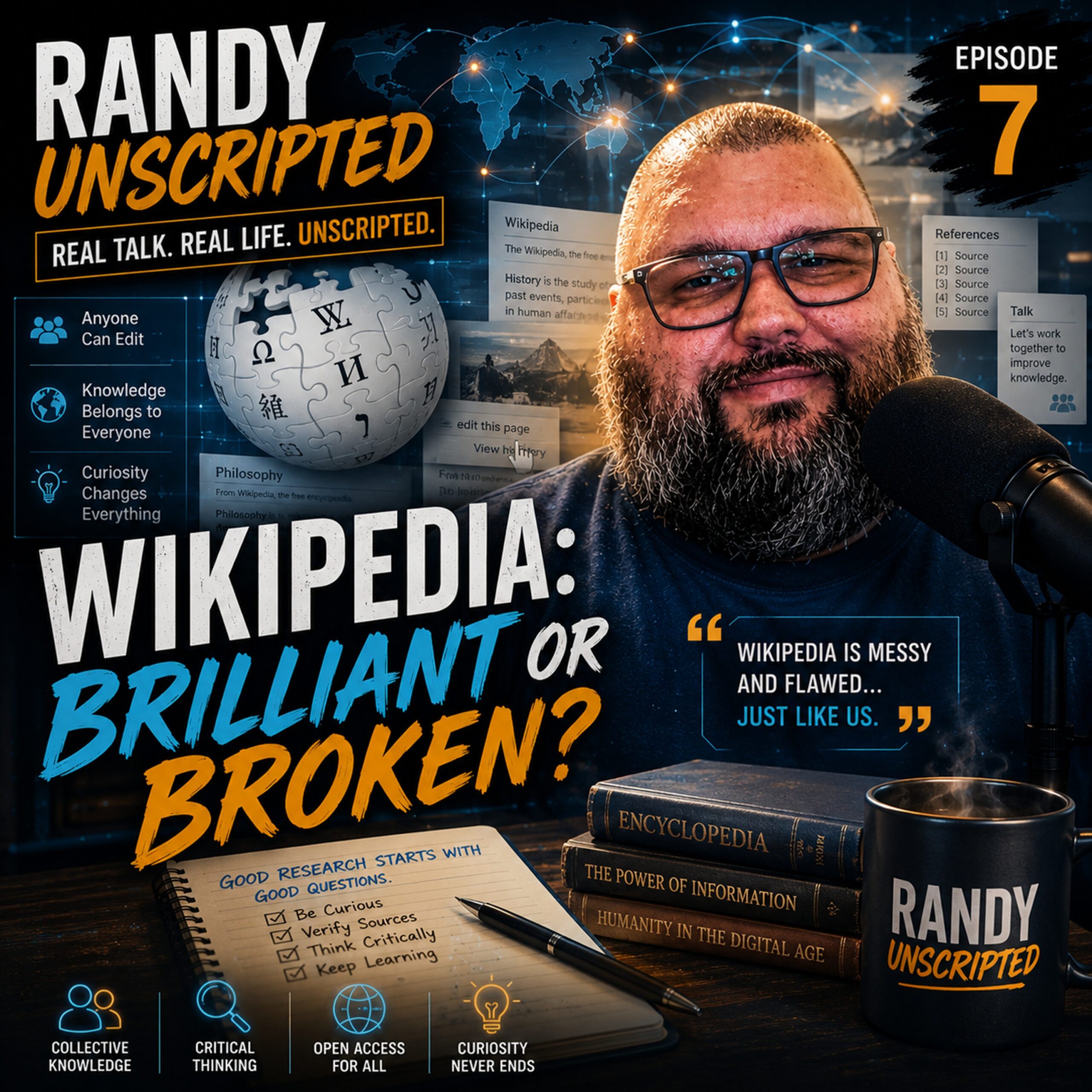 Wikipedia: Brilliant or Broken? – NaPodPoMo 2025 #6